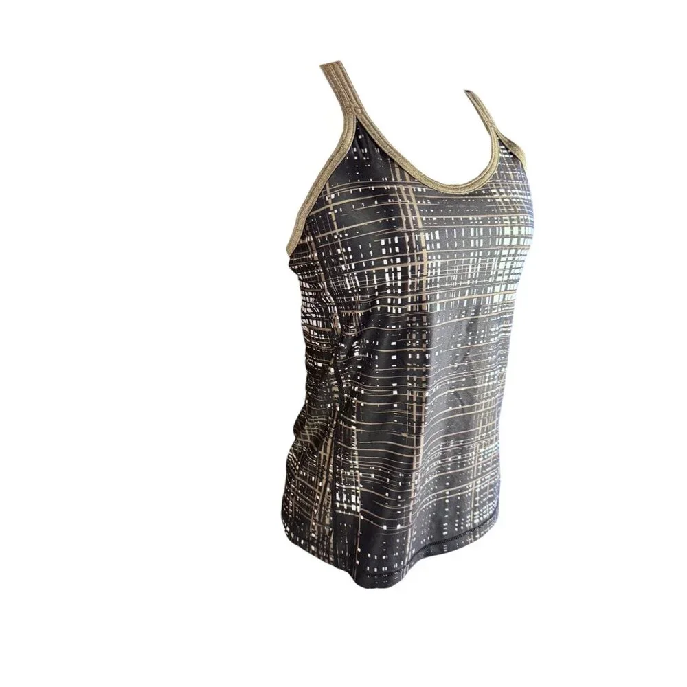 Brooks Womens M Black/White Athletic Tank Top - Picture 5 of 8